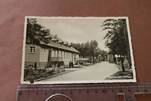 tolle alte Karte  Gruss aus dem Tiborlager - Schwiebus 1941 (2)