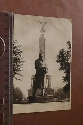 tolle alte Karte  Der eiserne Hindenburg von Berlin - Denkmal 1915