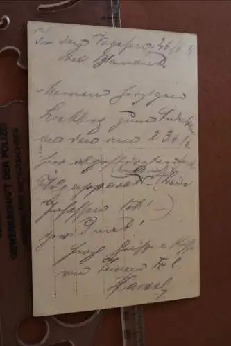 altes Foto - abgestürztes Flugzeug ??  Vogesen ? bei Blâmont ?? 1916