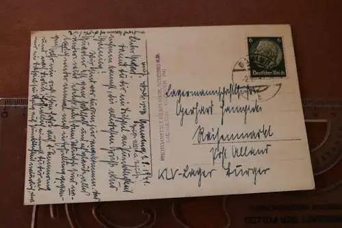 tolle alte Fotokarte - Markt Gaming Niederösterreich 1941