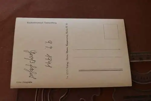 tolle alte Karte  Reichsehrendenkmal Tannenberg - Hohenstein 1941