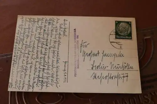 tolle alte Karte - Trefflingfall Österreich 1941