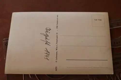 tolle alte Karte -  Hotel Fischer - Reichenau an der Rax  1941