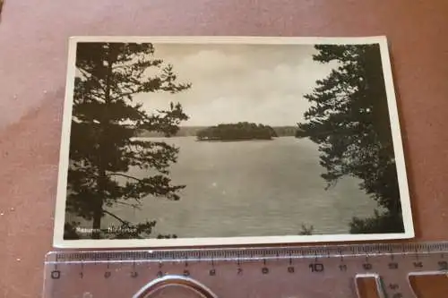 tolle alte Karte  Masuren - Niedersee  1944
