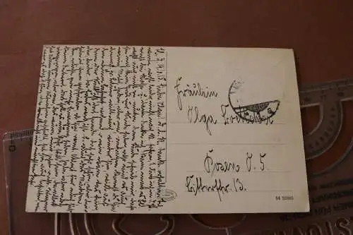tolle alte Karte - Bleicherode Partie am Försterhaus 1915