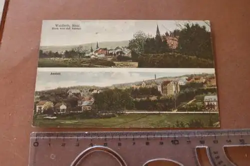 tolle alte Karte - Waldbröl, Blick von der Anstalt 1929