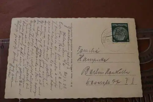 tolle alte Karte- Luftkurort Hohenlychen - Auguste Victoria Kapelle 1939