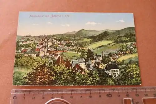 tolle alte Karte - Zabern Elsass - Panorama 1900-1920