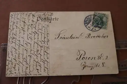 tolle alte Karte - Spandau - Stresowplatz - 1907