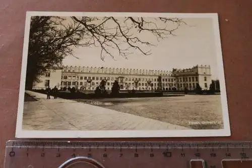 tolle alte Karte  Universität Posen - 1940