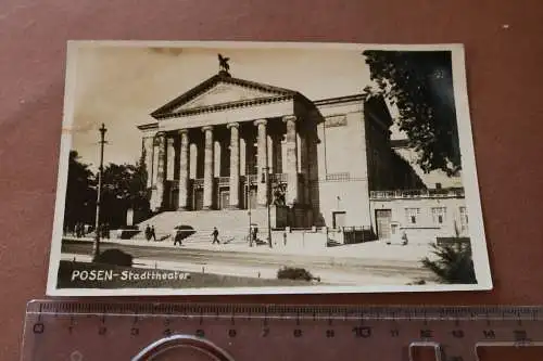 tolle alte Karte Posen - Stadttheater 1941