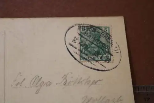 tolle alte Karte Breslau - Liebichshöhe 1913
