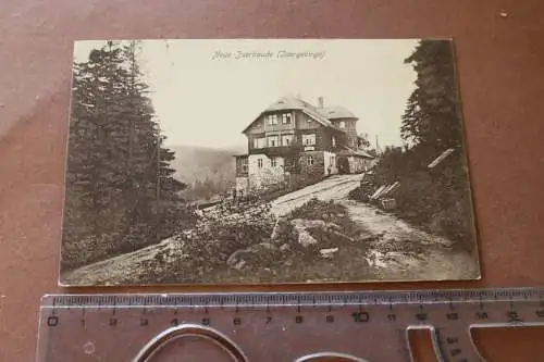 tolle alte Karte Neue Iserbaude - Isergebirge - 1915