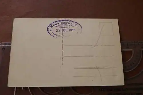 tolle alte Karte Neue Iserbaude - Isergebirge - 1915