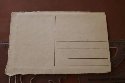 tolle alte Karte  Druck, Stich ?? - Goethes Gartenhaus Weimar - Alter ???