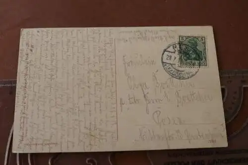 tolle alte Karte - Ostseebad Nest - Pommern - 1911