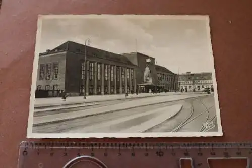 tolle alte Karte  Königsberg Hauptbahnhof - 1941