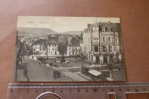 tolle alte Karte Zabern - Hauptstraße - 1918