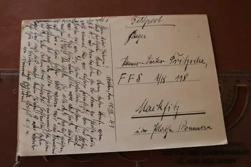 tolle alte Karte  Dresden Georgentor, Opernhaus usw 1943  Feldpost 
