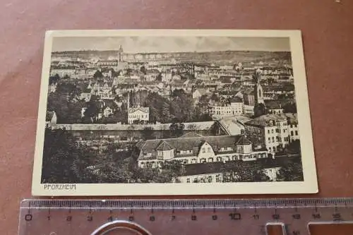 tolle alte Karte  Ansicht Pforzheim - 1910-20 ??