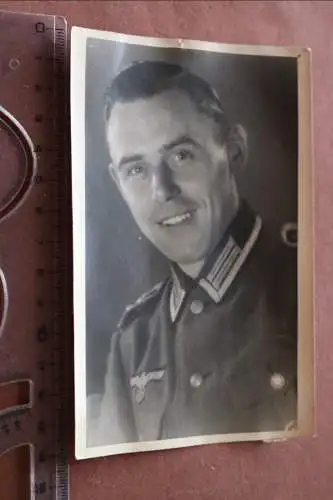 tolles altes Foto - Portrait eines Soldaten 1943