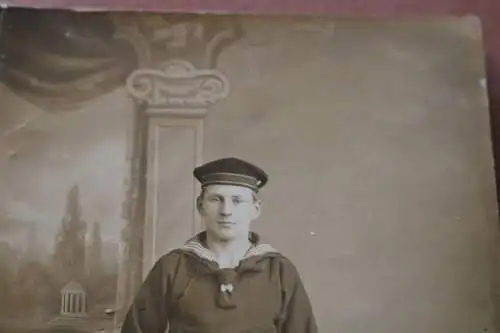 tolles altes Foto - Portrait eines Matrosen - Berlin 20-30er Jahre ?