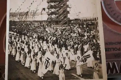 tolle alte Fotokarte - 15. Turnerfest in Stuttgart 1933