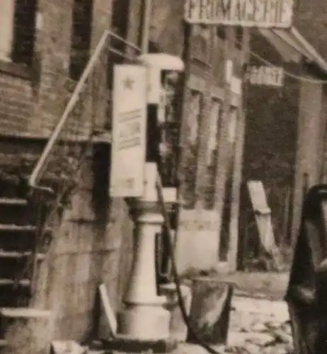 altes Foto deutsche Soldaten mit Renault UE Chenillette 89 948, Azur Zanksäule