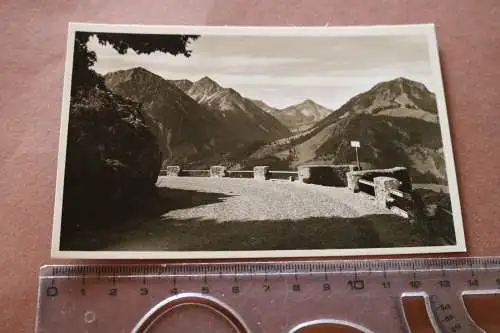  alte Karte -Ostrachtal - Die A.H. Paßstraße 30-40er Jahre