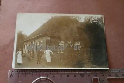 tolles altes Foto - Bäckerei Harry Dauer - Ort ? 1910-20 ???