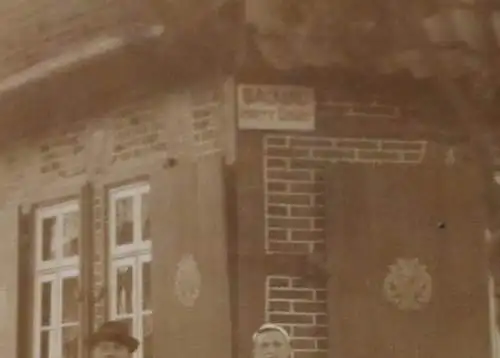 tolles altes Foto - Bäckerei Harry Dauer - Ort ? 1910-20 ???