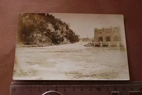 tolles altes Foto  - 1910-20  Schweden, Trollhättan. Wasserkraftwerk