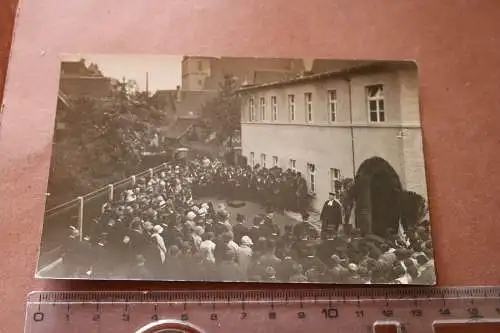 tolles altes Foto - ganz viele Männer mit Zylinder - zwei Priester ?? 1910-30 ?