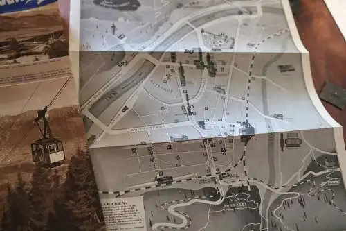 tolles altes Werbeprospekt - Tirol - Inssbruck 1939 