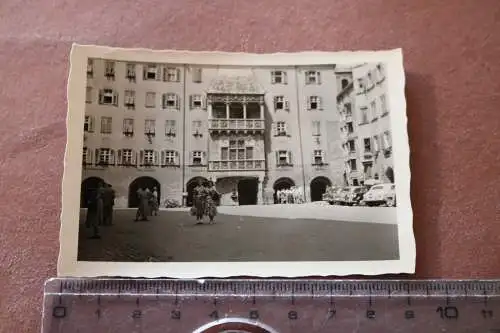 tolles altes Foto - Innsbruck - Goldene Dackl 1956