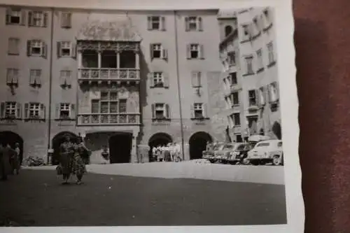 tolles altes Foto - Innsbruck - Goldene Dackl 1956