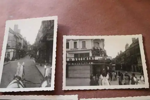 fünf tolle alte Fotos eines Soldaten - Frankreich Moulins ? Gd Hotel de l´Allier