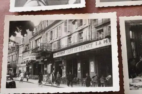 fünf tolle alte Fotos eines Soldaten - Frankreich Moulins ? Gd Hotel de l´Allier