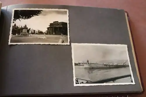 tolles altes Album - Englandreise - 1955 - über Belgien - 67 Fotos 