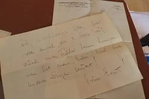 alter Brief aus Persien 1940 mit Wachssiegel und geöffnet Banderole 