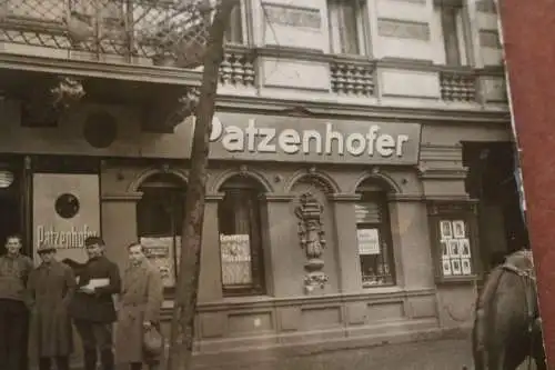 tolles altes Foto Gasthaus - Im Krug zum grünen Kranze - Berlin ?? Schultheiss P