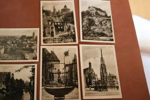 Kleinbildserie Nürnberg - 20-50er Jahre ???  Acht Bilder 