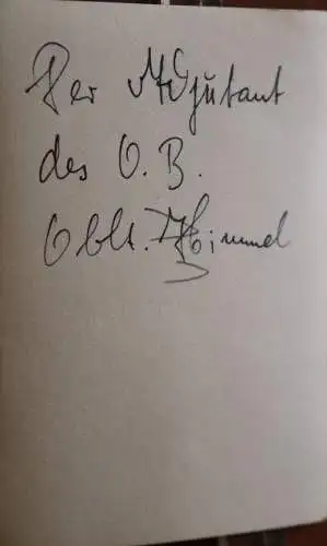 tolles altes Foto - Adjutant des O.B. Oblt. Himmel ?? mit Fotokamera 