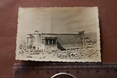 Tolles altes Foto Portal  Karyatiden Erechtheion-Tempel Akropolis  Athen 1935