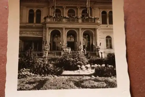 tolles altes Foto Eingang Kleines Theater im Zoo - Frankfurter Zoo 50er Jahre ??