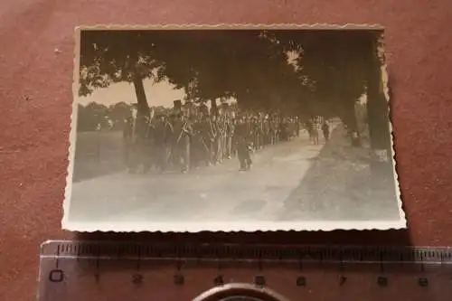 tolles altes Foto Pimpfe Jugend Arbeitseinsatz - Spaten 