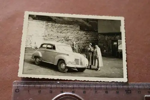 Tolles altes Foto Oldtimer Opel Olympia ?? 50er Jahre - Zonenkennzeichen