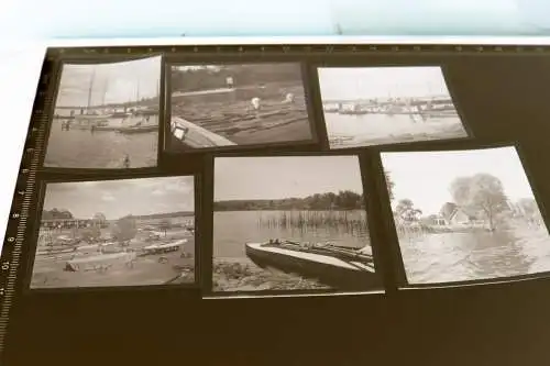 sechs tolle alte Negative -  1939 Herbst am Wannsee