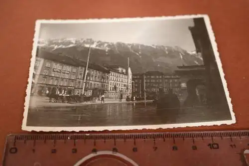 Tolles altes Foto - Gebäude - Hotel Europa, Hotel Victoria - Berge - Ort ???