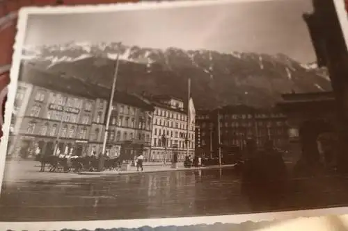 tolles altes Foto - Gebäude - Hotel Europa, Hotel Victoria - Berge - Ort ???